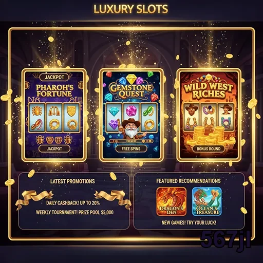 567jl luxury slots promotions
